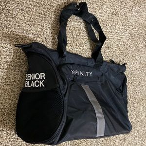 NEW Nfinity Brandon Senior Black Duffle Bag